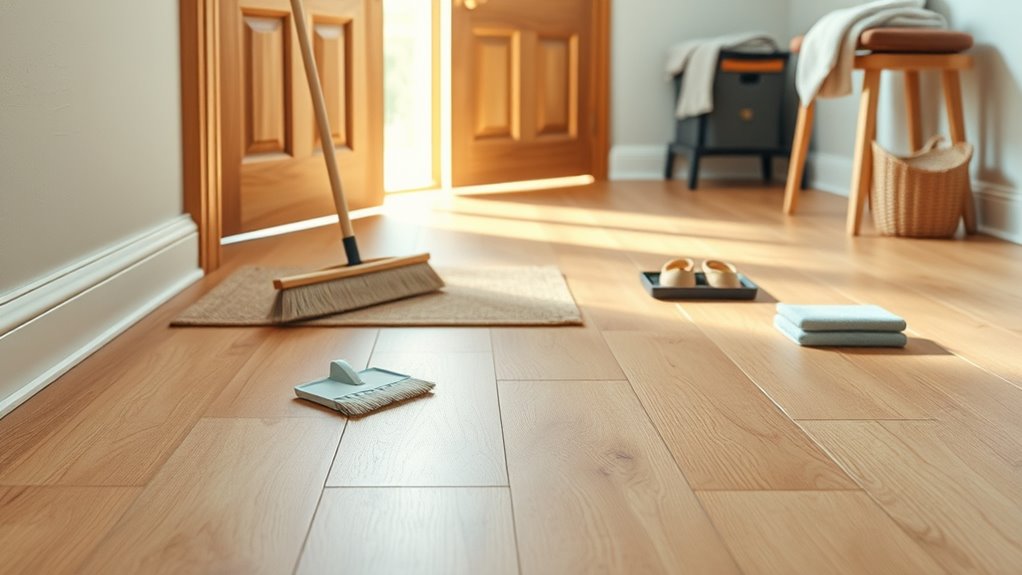 daily habits keep floors clean