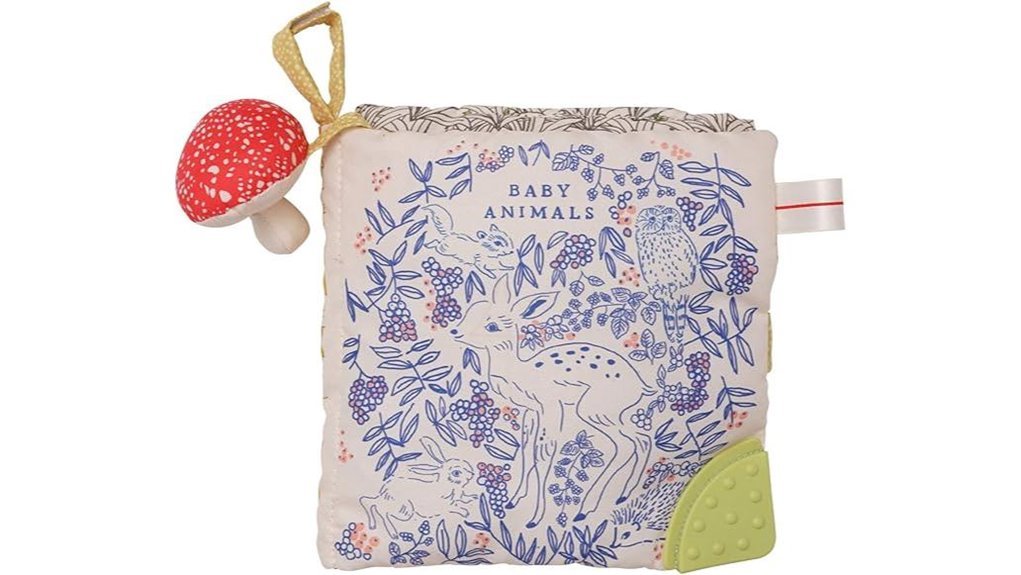 deer crinkle book mat