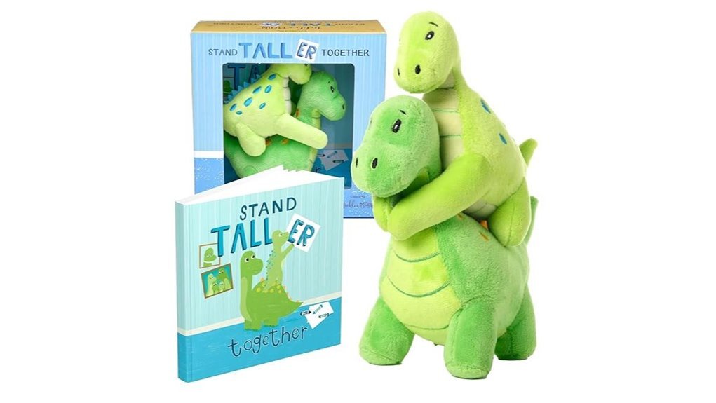 dinosaur stuffed animal set
