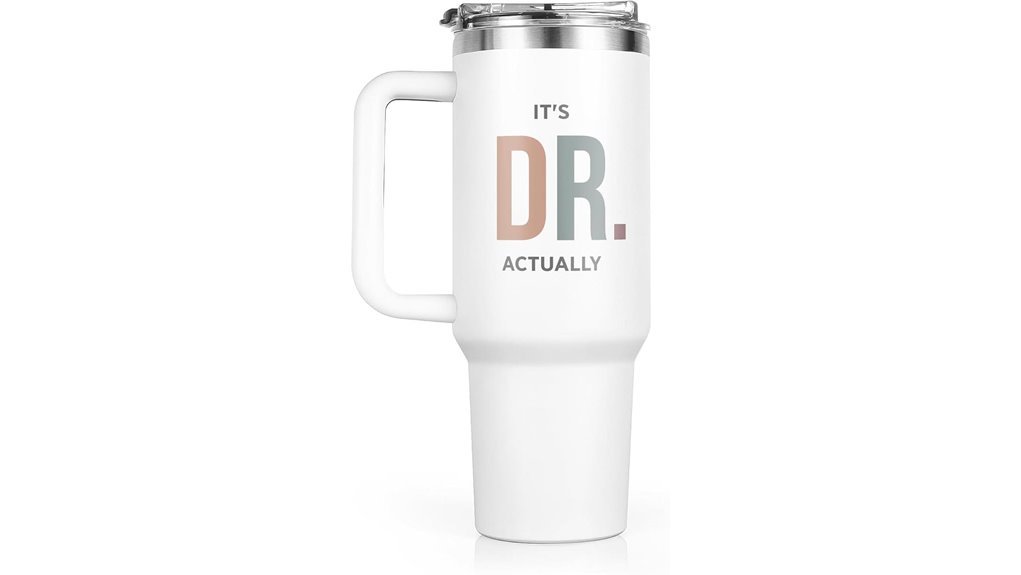 doctor themed large tumbler
