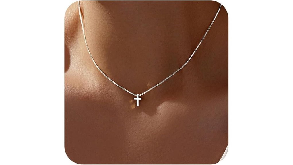 easter cross necklace gift
