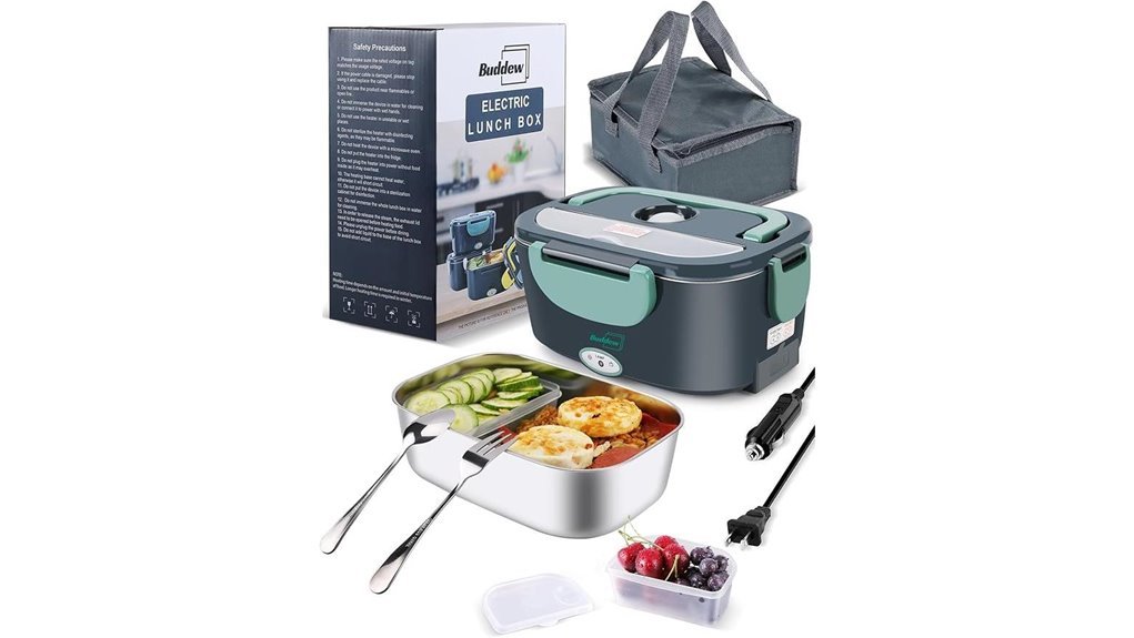 electric heated lunch box