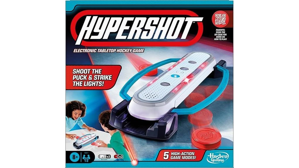 electronic tabletop hockey game