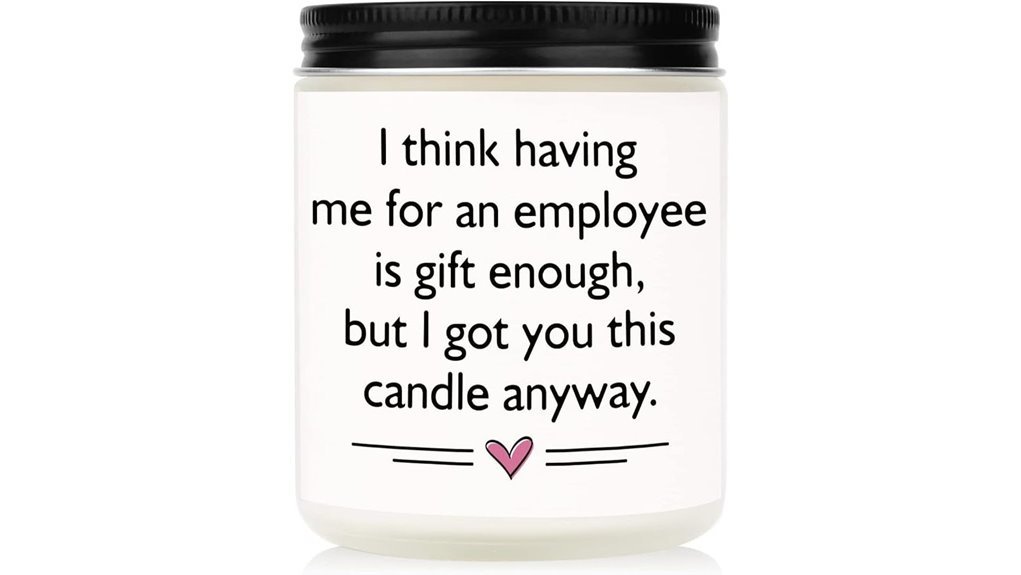 elegant candles for bosses