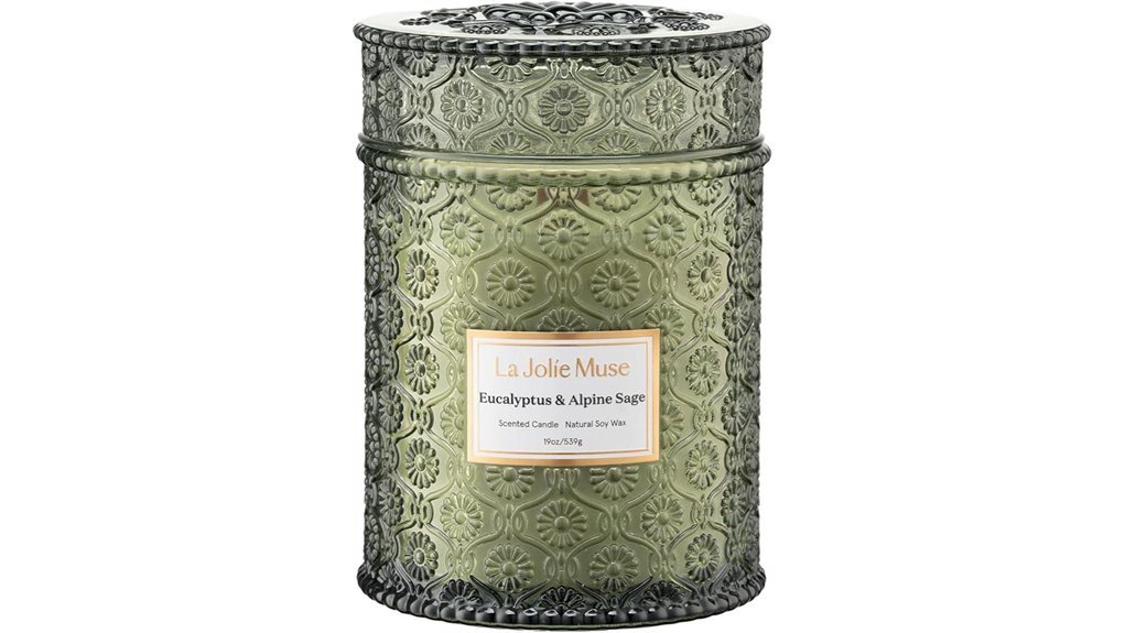 eucalyptus lavender sage candle