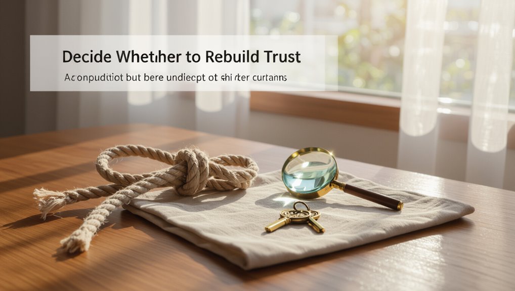 evaluate trust and boundaries