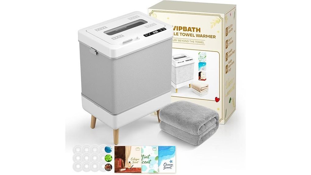 foldable towel warmer set