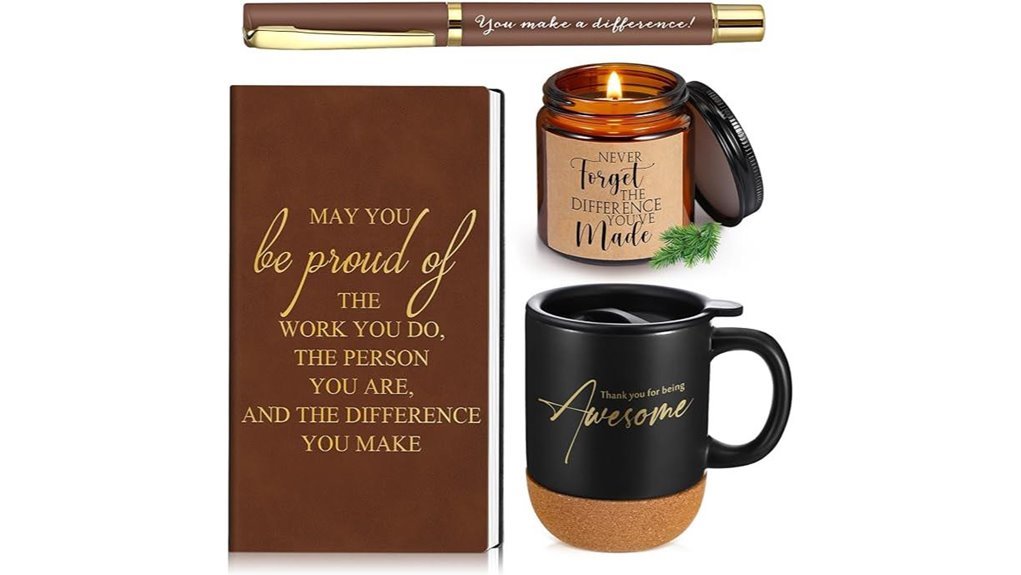 four piece employee gift set