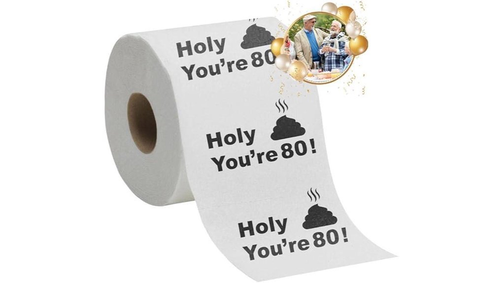 funny birthday toilet paper