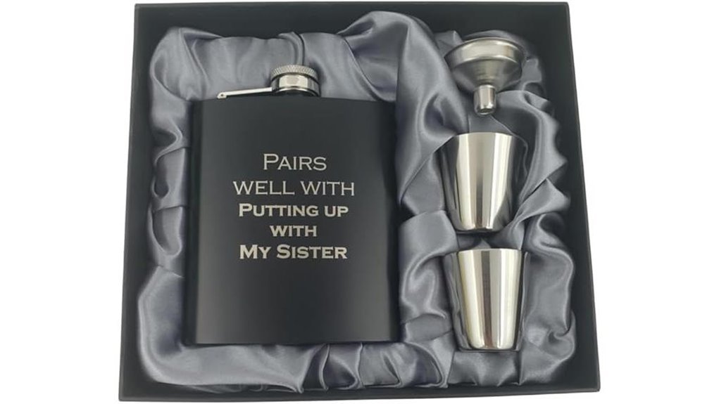 funny brother in law flask