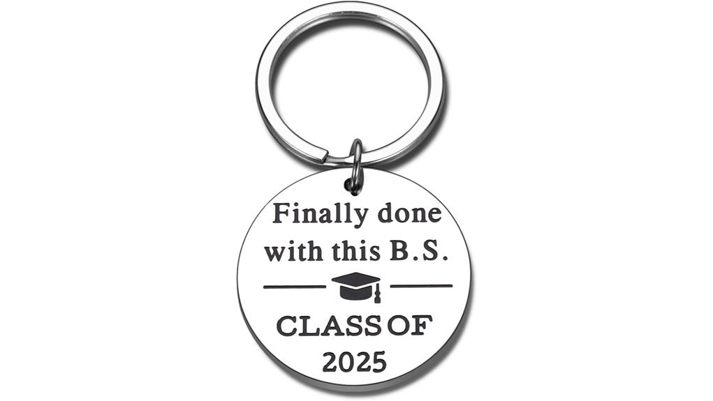 funny graduation keychain