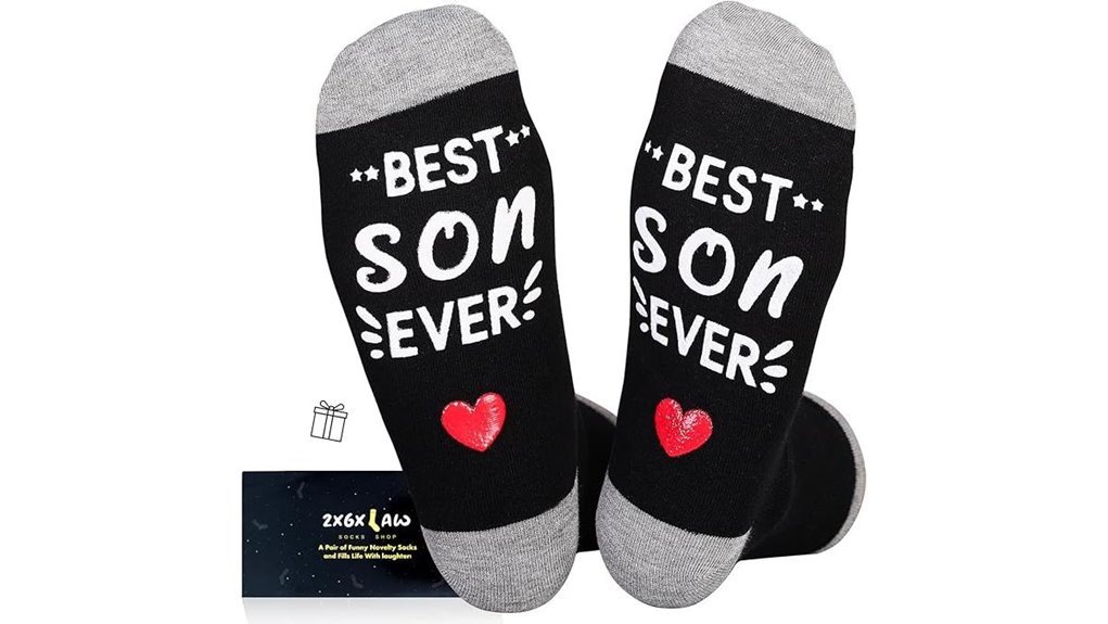 funny socks for son
