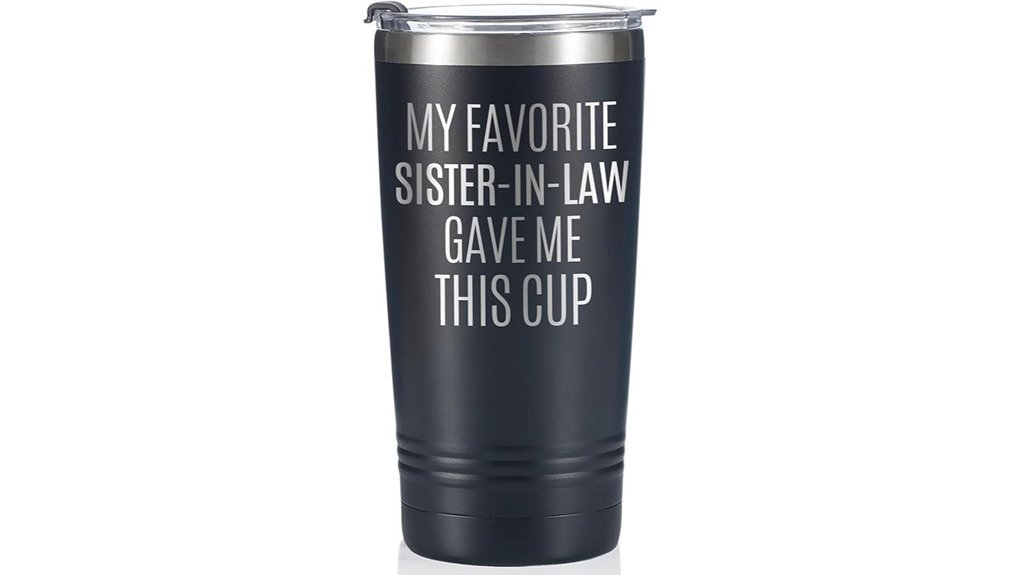 funny stainless steel tumbler gift