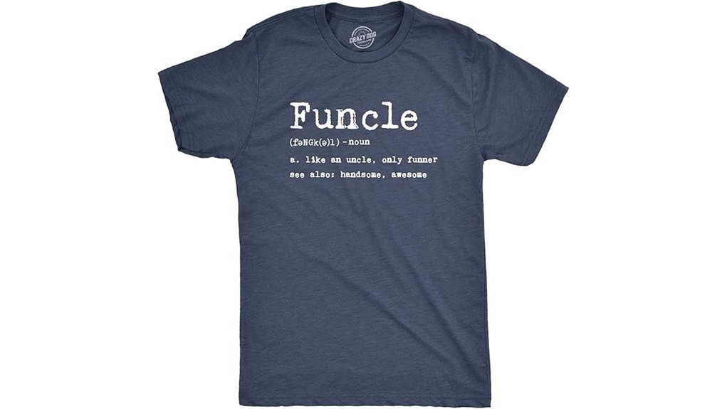 funny uncle graphic tee