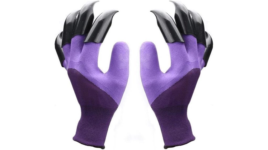 gardening gloves with claws