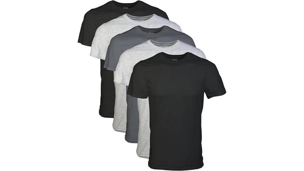 gildan men s crew multipack tee