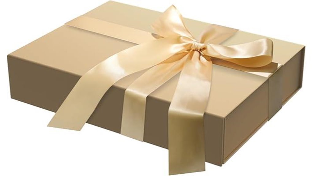 gold magnetic gift boxes