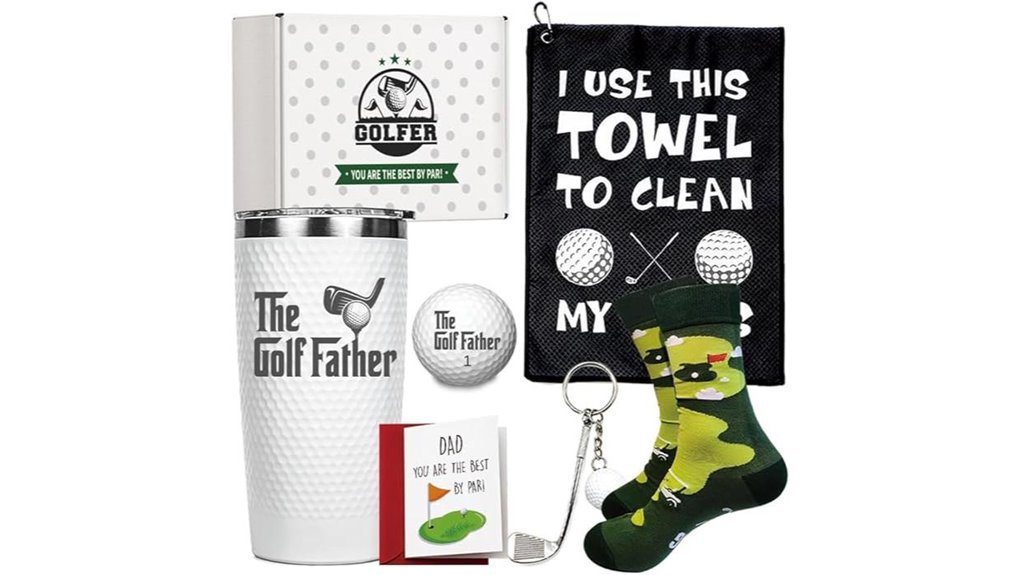 golf themed gift set