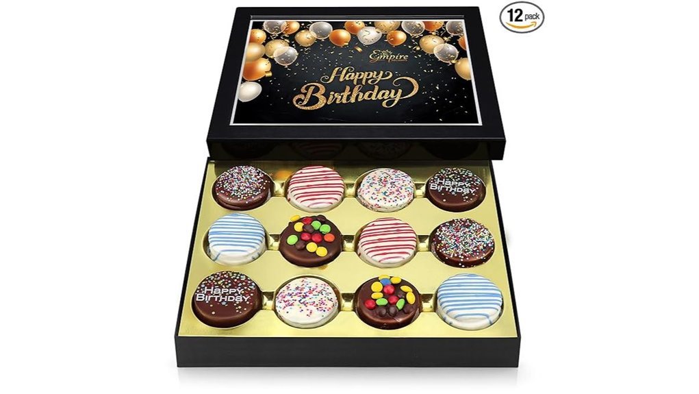 gourmet birthday cookie basket