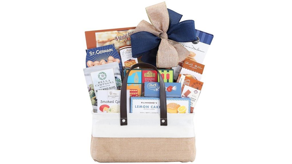 gourmet gift basket selection