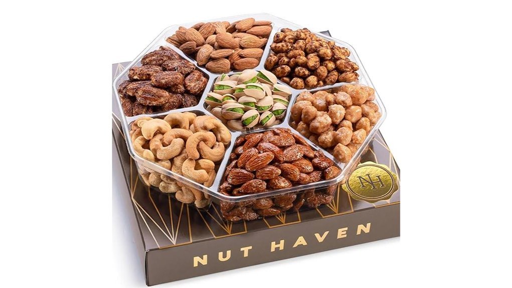 gourmet nuts valentine s basket