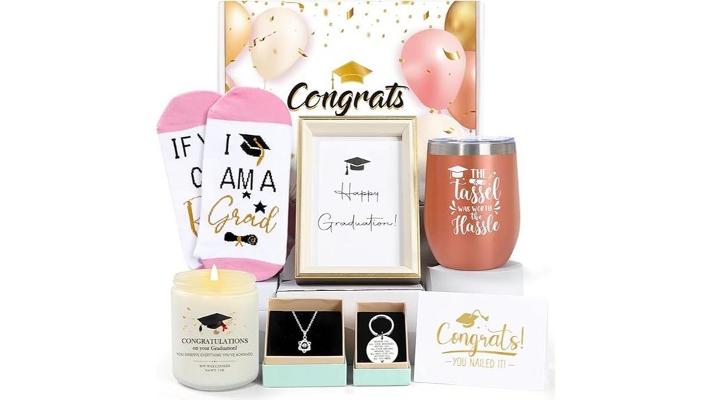 graduation gifts with tumbler