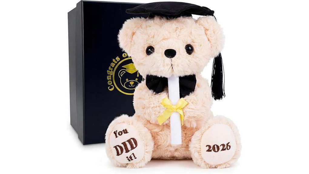 graduation teddy bear ornament