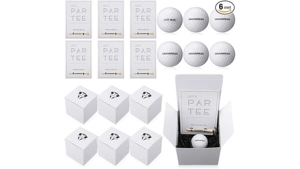 groomsman golf gift set