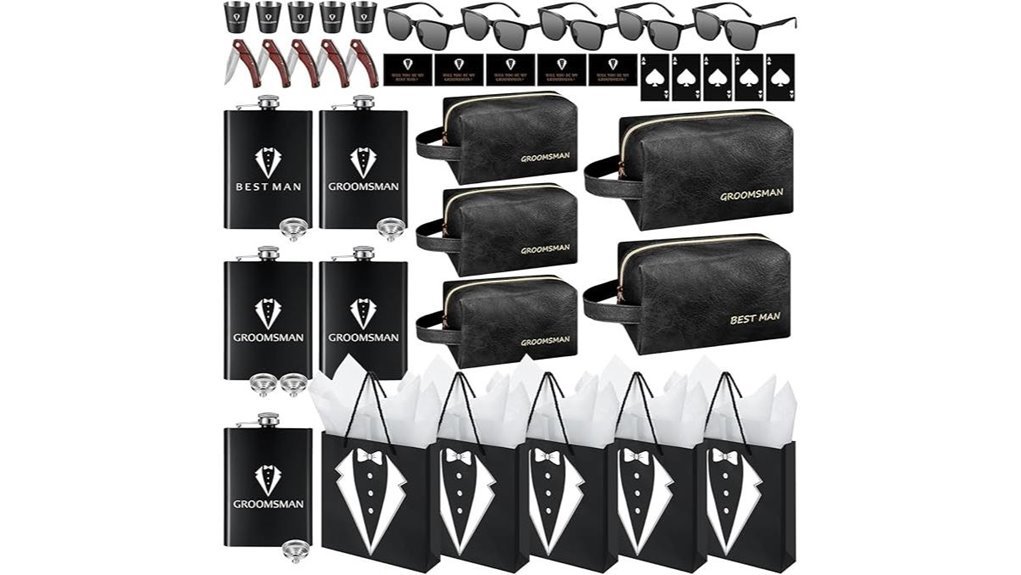 groomsmen gift proposal set