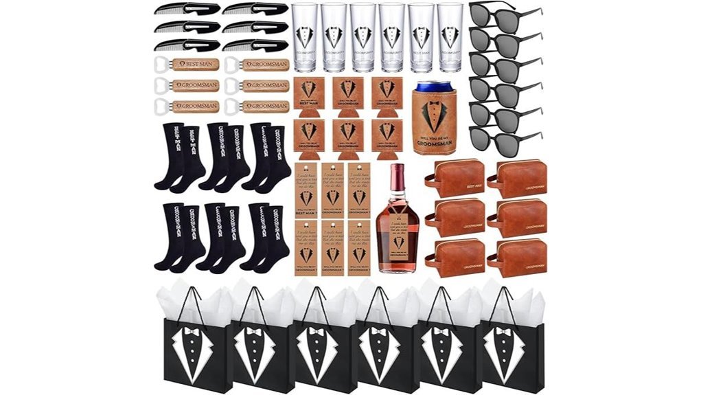 groomsmen proposal gift set