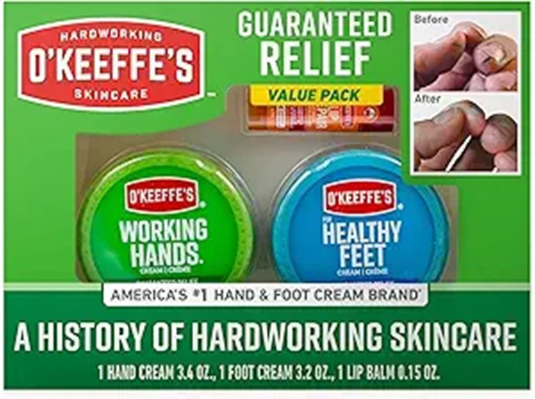 hand and foot skincare set