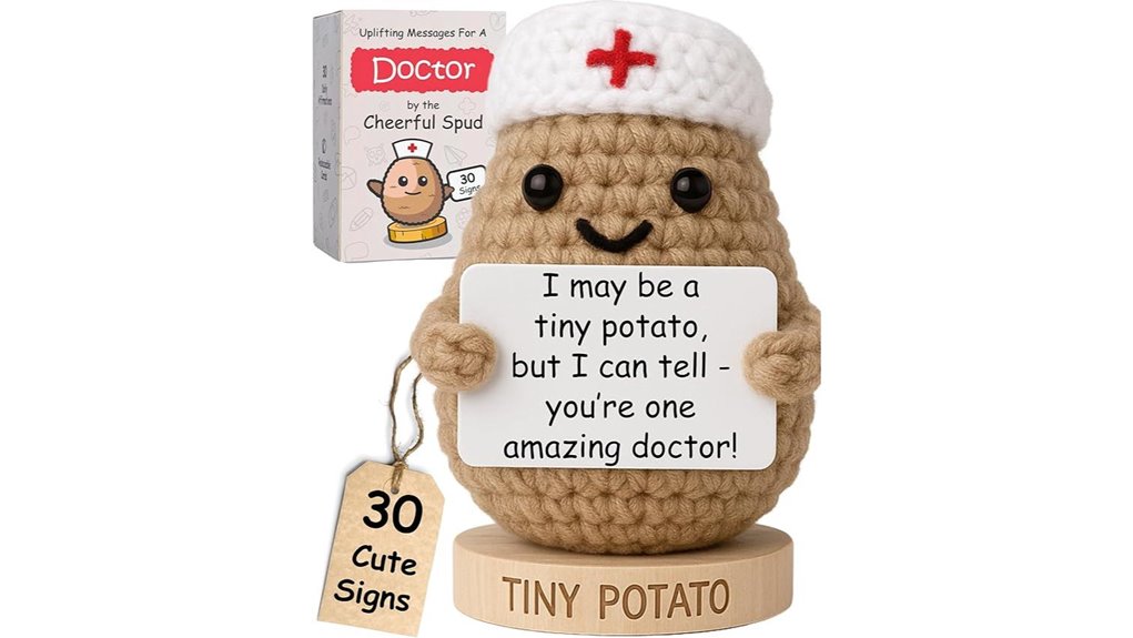 handmade crochet potato doll