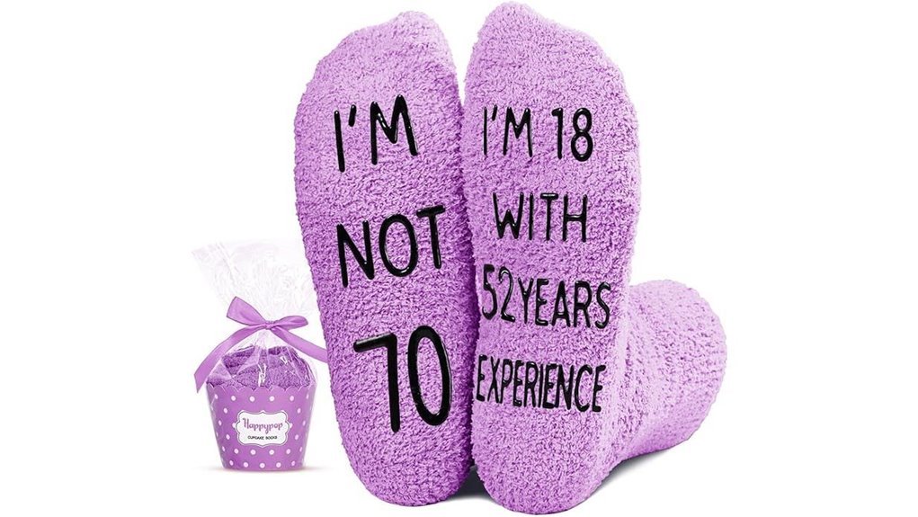 happy 65th birthday socks