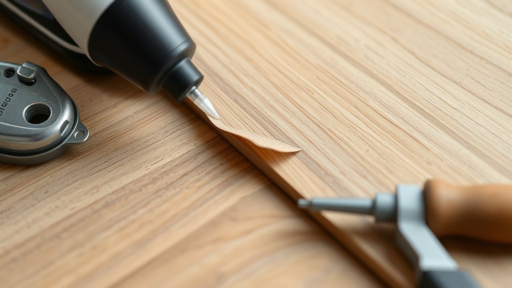 heat glue clamp restore