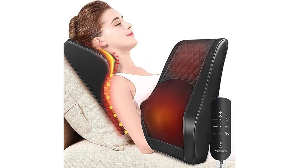 heated kneading neck massager