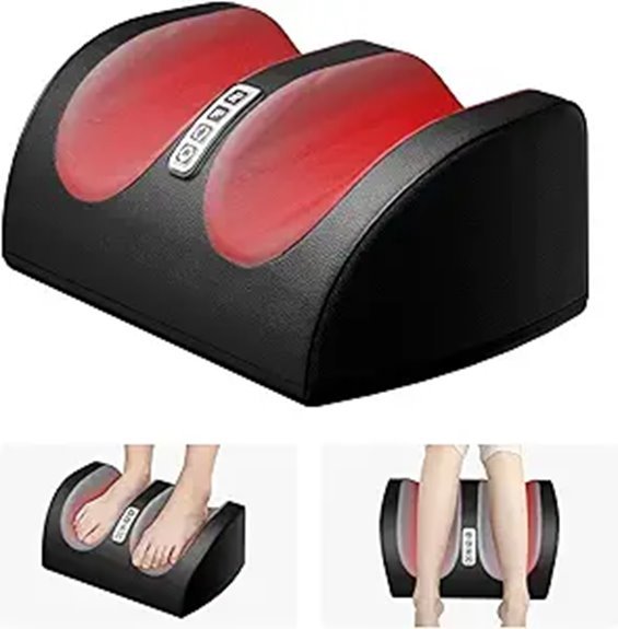 heated shiatsu foot massager
