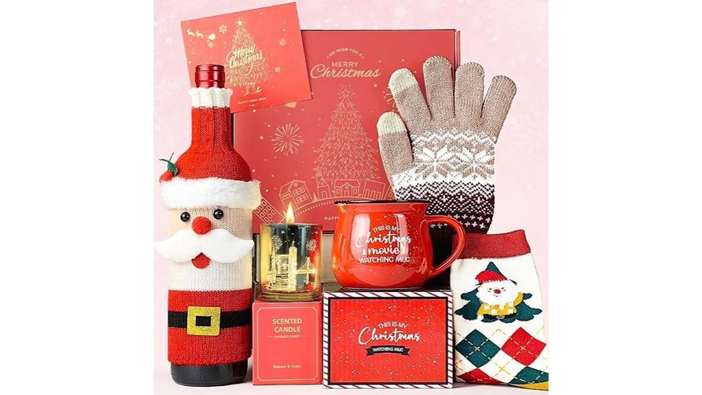 holiday mug gift basket