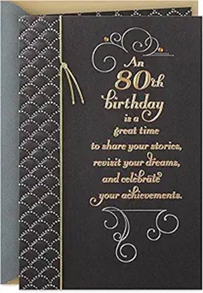 honoring your eightieth birthday
