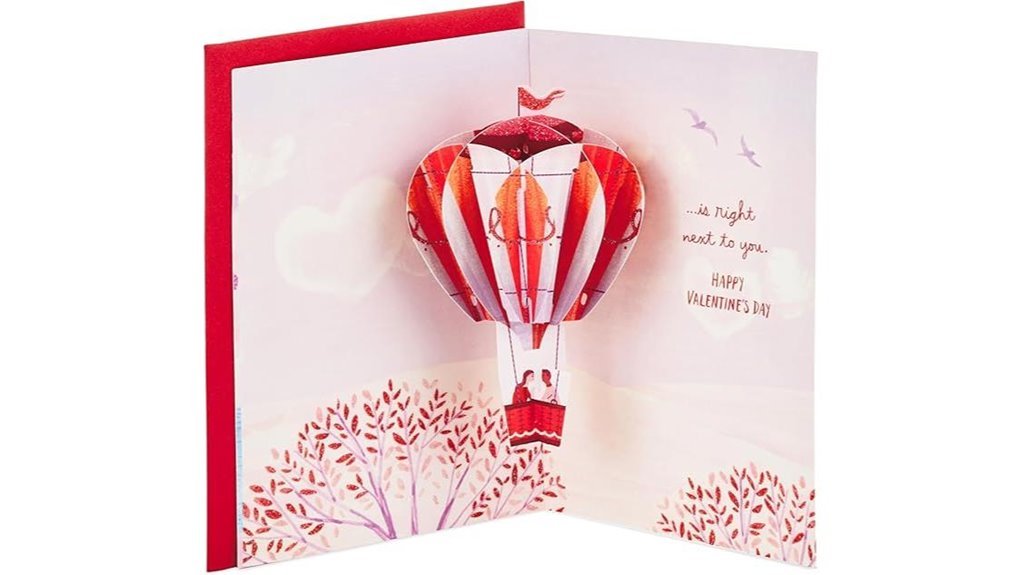 hot air balloon valentine