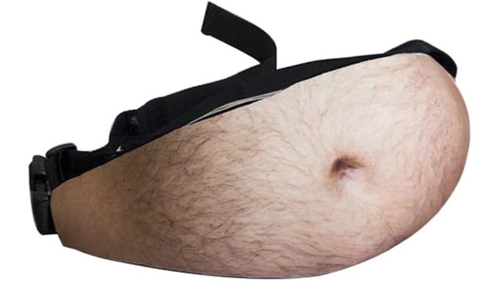 humorous christmas waist pouch