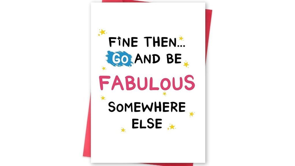 humorous farewell for colleague