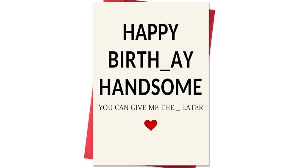 humorous male birthday presents