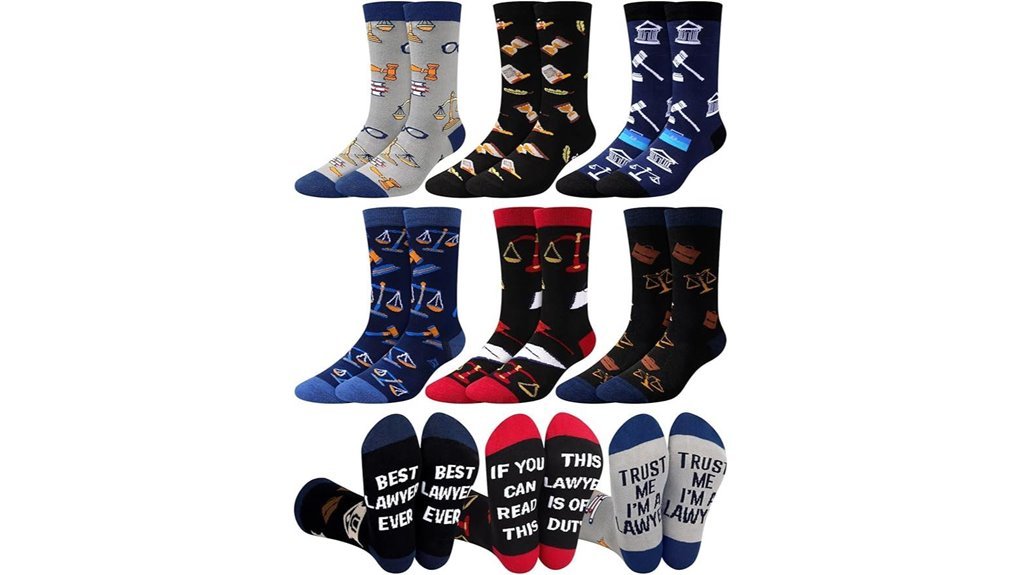 humorous men s sock set