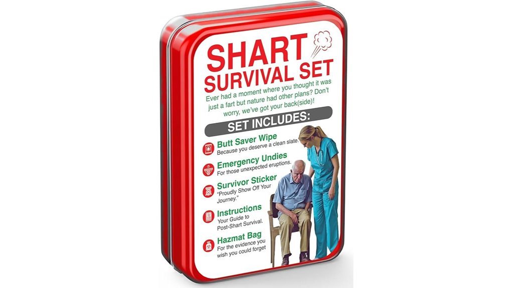 humorous men s survival kit