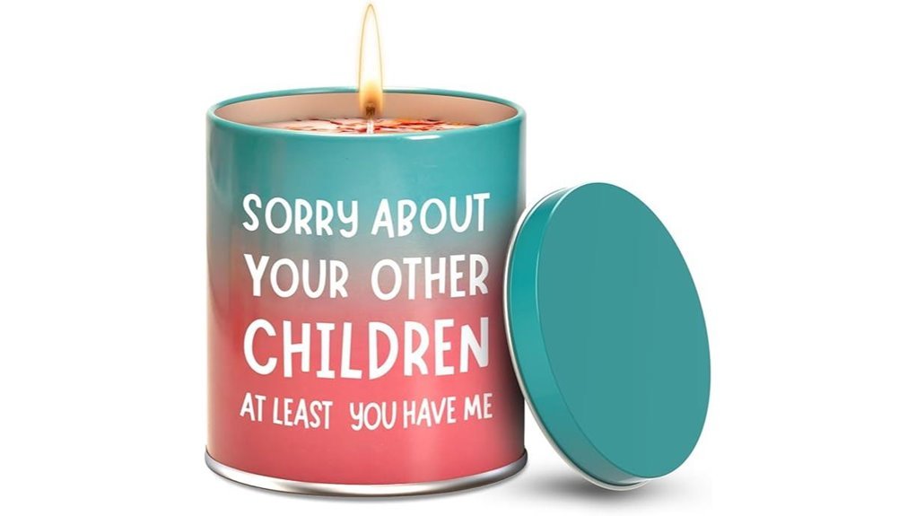 humorous scented candles for moms
