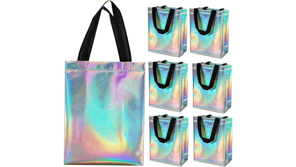 iridescent gift bag set