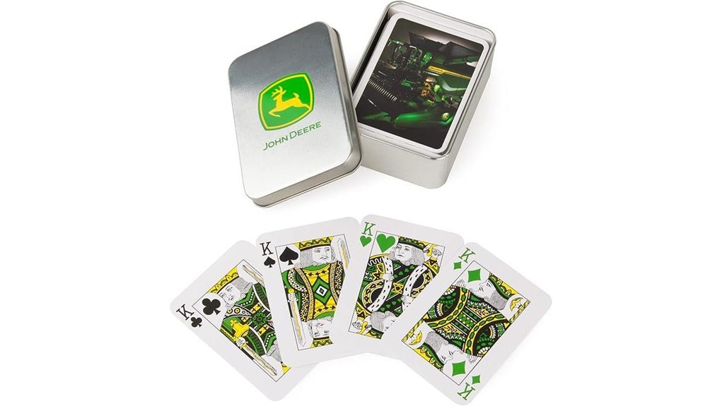 john deere playing card set
