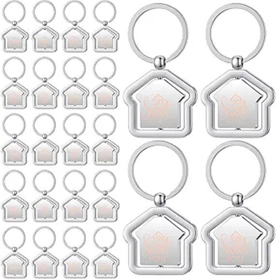 keychain charms for homes