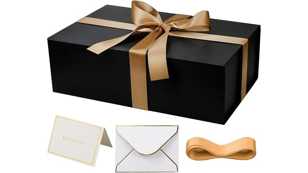 large black magnetic gift boxes