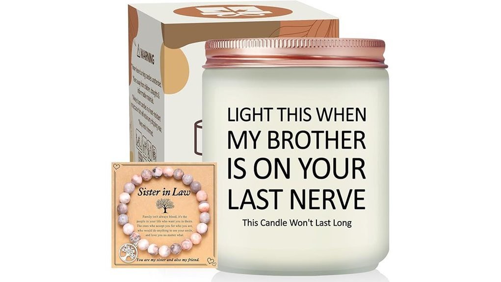 lavender candle gift set